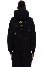 Sp5der P*nk Hoodie Black