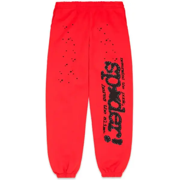 Sp5der P*NK V2 Sweatpant Red Sp5der P*NK V2 Sweatpant Red